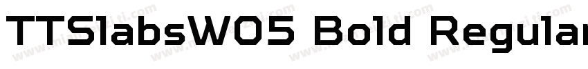 TTSlabsW05 Bold Regular字体转换